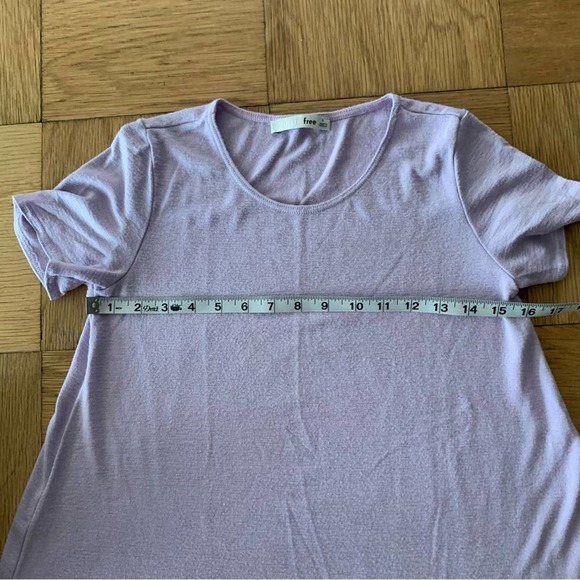 Wilfred Free Aritzia Small Esther T Shirt Short Sleeve Jersey Knit Lilac Purple - Picture 5 of 7